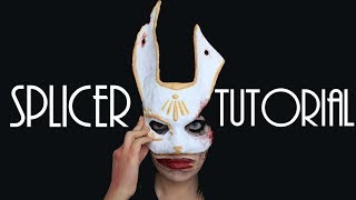 How to Bioshock Splicer Mask  HALLOWEEN 2017  ELNAZ FAILY [upl. by Merdith]