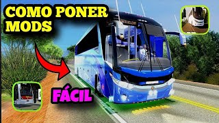 ¡FÁCIL COMO PONER MODS EN PROTON BUS SIMULATOR ROAD URBANO 2021 [upl. by Julis]