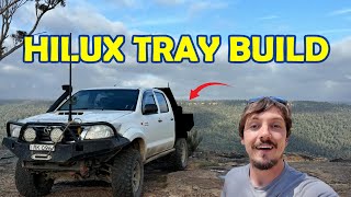 Building a new tray for my Toyota Hilux [upl. by Yerrok295]