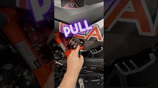 Rottweiler Performance Trigger Finger for KTM 890 Adventure [upl. by Gustin]