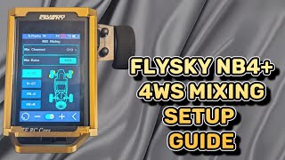 Flysky NB4 4WS mixing guide [upl. by Evette]