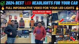 2024 best led headlights for car ✅ FULL INFORMATIVE VIDEO ✅ Fake Lights Exposed led car [upl. by Schmeltzer]