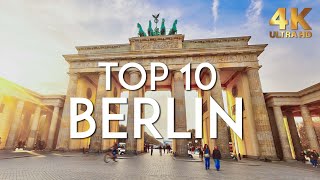 TOP 10 Things to do in Berlin  Germany Travel Guide in 4K [upl. by Nnaoj]