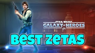 Best Zetas In SWGOH [upl. by Chadbourne512]