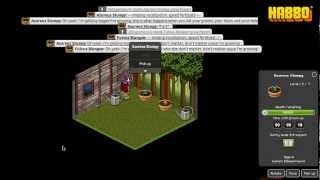 Habbo  Creating a rare plant through plant breeding [upl. by Namilus250]