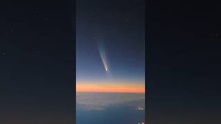 Comet A3 a Window Seat View shorts science space milkyway [upl. by Retseh506]