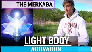 The Merkaba  How To FULL LIGHT BODY ACTIVATION Psychic Energy Healing MEDITATION TECHNIQUES [upl. by Wiles]