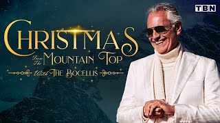 Andrea Bocelli Christmas from the Mountain Top with the Bocellis  TBN [upl. by Aleihs]