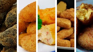 LAS 5 MEJORES CROQUETAS  Las Recetas de MJ [upl. by Akiemaj294]