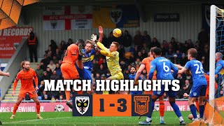 HIGHLIGHTS  WIMBLEDON 1 TOWN 3 [upl. by Jaeger]