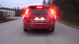 Volvo V70 T6 with Simons sports exhaust 02DDB41R [upl. by Horatius]