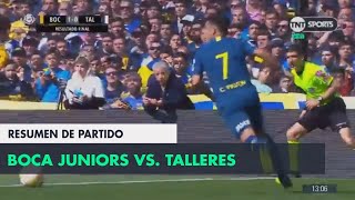 Resumen de Boca Juniors vs Talleres 10  Fecha 1  Superliga Argentina 20182019 [upl. by Marylynne]