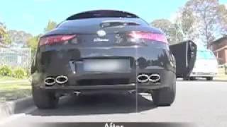 Alfa Romeo Brera 22 Ragazzon Exhaust [upl. by Yekcim]