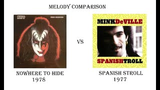 Melody Comparison Always Near YouNowhere to Hide Vs Spanish Stroll [upl. by Younger608]