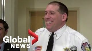 Just awesome Police react to getting news of Jayme Closs recovery [upl. by Wald910]