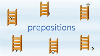 Englisch lernen prepositions Lernvideo für die Grundschule [upl. by Neitsirk270]