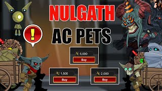 AQW 5000AC Nulgath Quest Pets  Are They Still Worth Buying  What Are The Other Options [upl. by Dnomhcir]