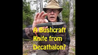 Decathalon has a Bushcraft Knife [upl. by Auhso]