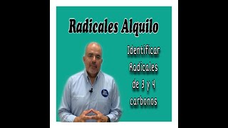 Como identificar radicales alquilo de 3 y 4 carbonos [upl. by Uyekawa]