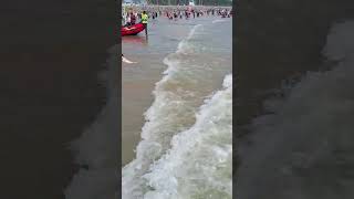 Digha sea beach water waves 🌊⛱️  beautiful weather 🌞🌤️🌈  shortvideo dighaseabeach viralshorts [upl. by Yesrod]