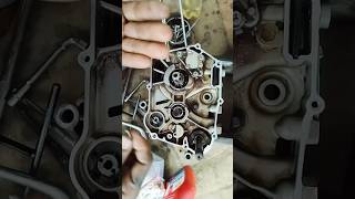 How to gear pin fittingtrending motorcycleoil shortvideo hondacd viralshort [upl. by Nonnad227]