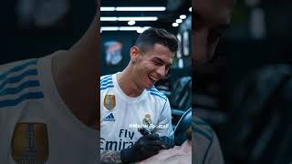 Cristiano Ronaldo TATTOO Shop cr7 messi zlatan [upl. by Nalon]