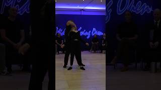 Kneck move gets 1st place 🥹 Lauren Jones and James Bartlett improv dance westcoastswing [upl. by Giverin]