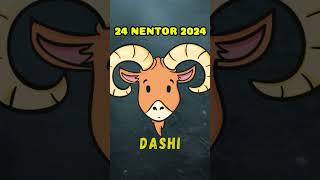 DASHI  Horoskopi ditor 24 nentor 2024 [upl. by Enidlareg]