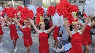 0057 🇨🇾 Carnival parade in Limassol 2023 from 00 ♫ [upl. by Lanie]