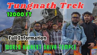 Tungnath Trekking  Chandrashila Trekking  Tungnath 2024  Complete Information ✅✅ [upl. by Eide]