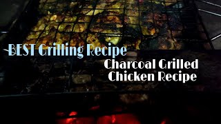 Charcoal Grilled Chicken Recipe  BEST Grilling Recipe [upl. by Noillimaxam]