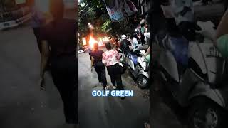 GOLF GREEN ACCIDENT 💔 song bollywood music viralvideo unfrezzmyaccount khanpurhighschool [upl. by Nedlog]