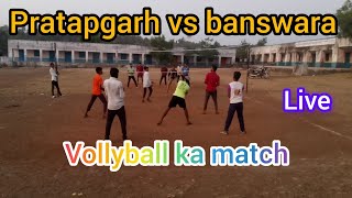 vollyball ka match Pratapgarh vs banswara live vollyball match live trending vairalvideo edit [upl. by Morgun891]