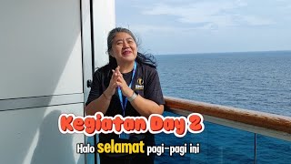 Costa Serena Cruise  Kegiatan Day 2 Senam AW dan HappyHappy pt 3 [upl. by Adiari439]