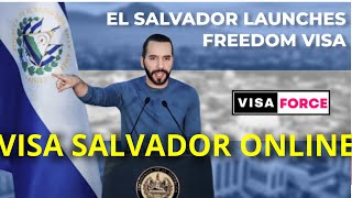 VISA SALVADOR ONLINE POUR HAITIEN [upl. by Arnie]