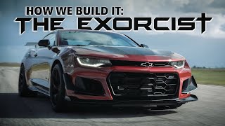 How To Build a 1000 HP Camaro ZL1 1LE  THE EXORCIST by HENNESSEY [upl. by Millham]