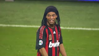 Ronaldinho 2009 👑 Magical Level Dribbling Skills Goals Vision [upl. by Tacye]