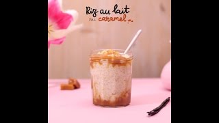 Recette de Riz au Lait au caramel [upl. by Euginimod]