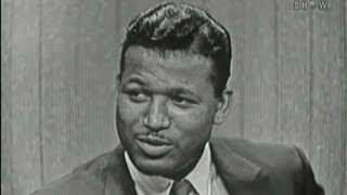 Whats My Line  Sugar Ray Robinson Jack E Leonard panel Jul 1 1956 [upl. by Lemon]