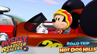 Mickey And The Roadster  Racers Road Trip To Hot Dog Hills NEW Game for Kids [upl. by Jeddy]