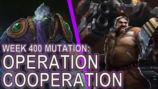 Literally blinking all around the map  Starcraft II Operation Cooperation ft sticksbender4057 [upl. by Atenek]