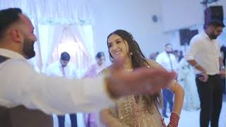 Simran amp Shinda Engagement  Dance Performance  Norway 2023 [upl. by Haeckel]