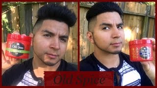 OLD SPICE Spiffy Sculpting Pomade amp Unruly Texturing Paste  REVIEW [upl. by Nimocks]