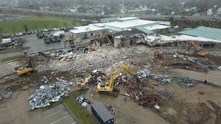 Upper Dublin Township Building Demolition  March 2024 [upl. by Aelrac274]