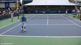 Andy Murray vs David Ferrer Match 2 of 5 [upl. by Rimidalb]