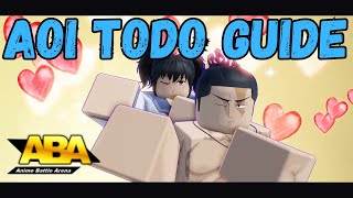 ABA Aoi Todo Guide Showcase  Combos [upl. by Gerti348]