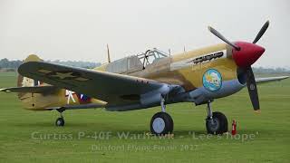 Curtiss P40F Warhawk 4119841 Lees hope [upl. by Schrader]