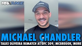 Michael Chandler Says Hell Beat Charles Oliveira at UFC 309 Take Islam Makhachevs Title in 2025 [upl. by Karwan]