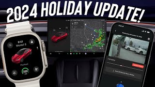 Teslas 2024 Holiday Update Is HERE [upl. by Onailime]