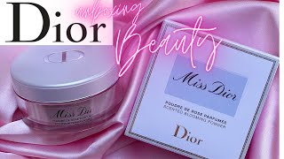 DIOR MISS DIOR SCENTED BLOOMING POWDER [upl. by Fonzie502]